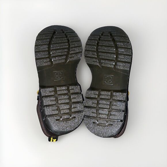 NEW Dr Martens Woodard Grizzly Leather Lace Up Boots Brown US Men’s Size 12 Doc - Picture 6 of 7